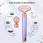 1 шт. уход за кожей лица роликовый массажер для похудения крем для лица против морщин и лифтинг лица ролик каменная массаж Красота средство для ухода за кожей Батарея