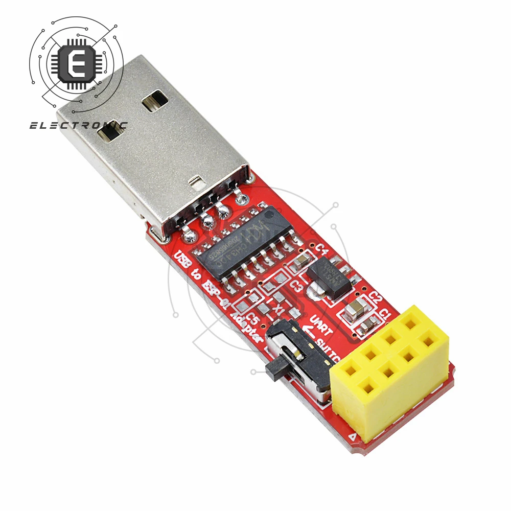 CH340 USB к ESP8266 серийный ESP-01 ESP-01S ESP01 ESP01S Беспроводной Wi-Fi адаптер плата модуль для