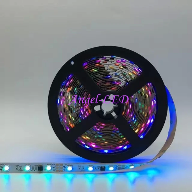 Лента Светодиодная гибкая SMD 5050 RGB 12 В постоянного тока 5 м/рулон 30