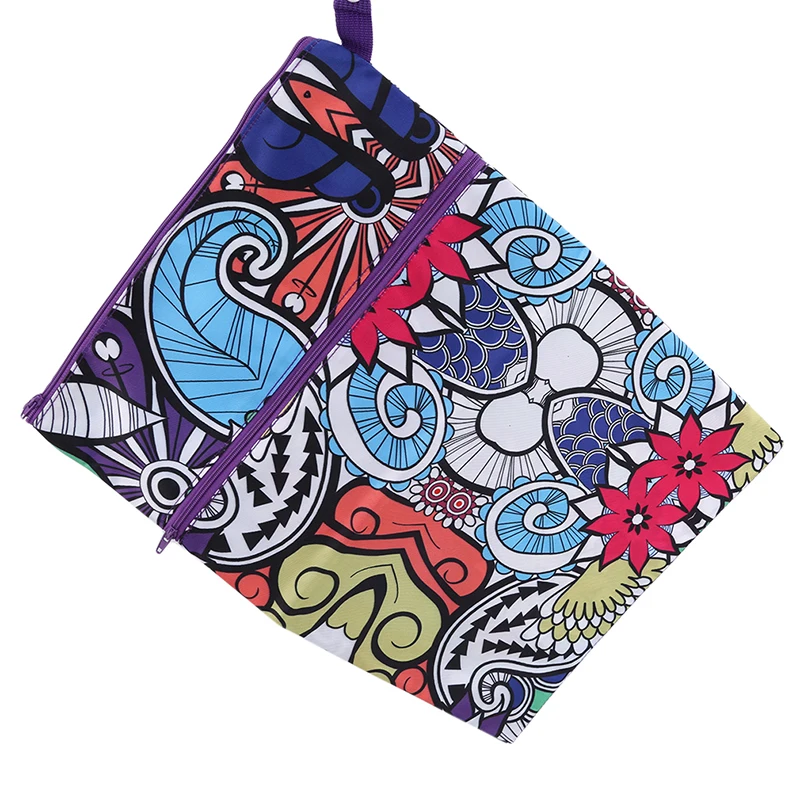 

2020 Hot Sale Newborn Cartoon Print Folding Waterproof Washable Portable Diaper Bag Diaper Stroller Hanging Bag