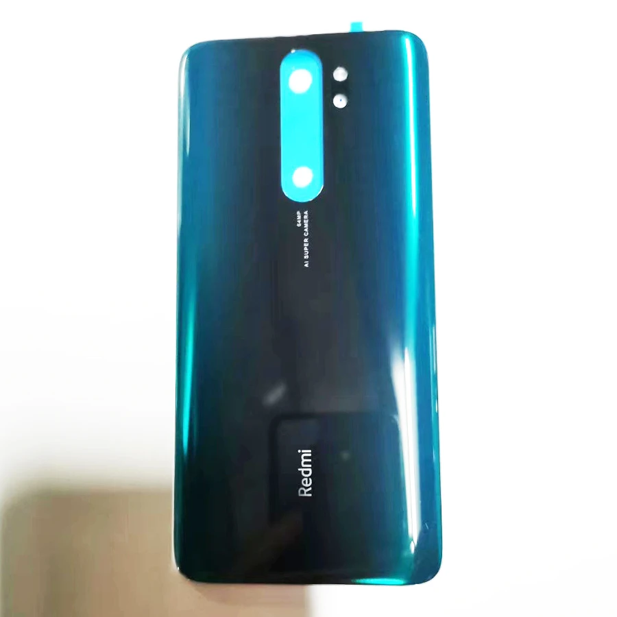 100% Оригинальный стеклянный задний корпус для Xiaomi redmi Note 8 Pro задняя крышка чехол