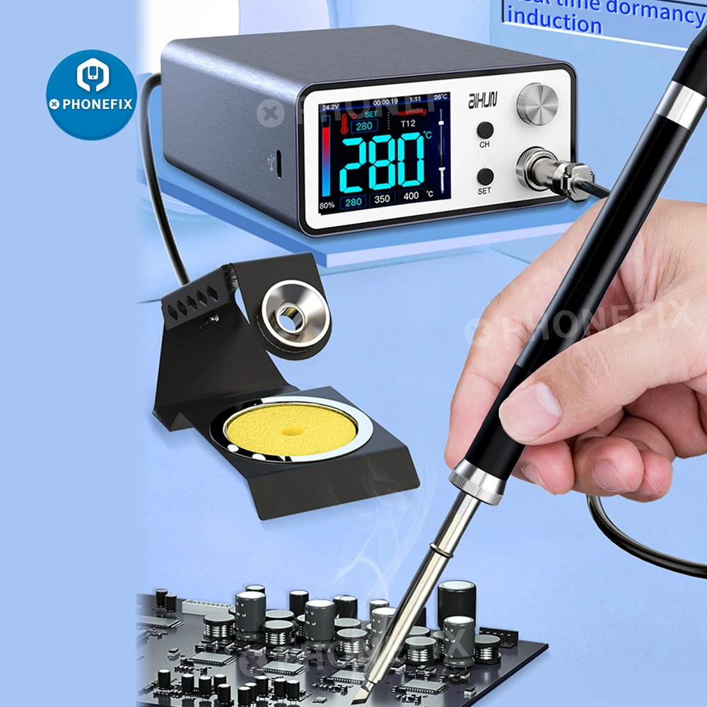 Умная подставка для паяльника Aixun держатель с ручкой паяльной станции AIXUN T3A/T3B -