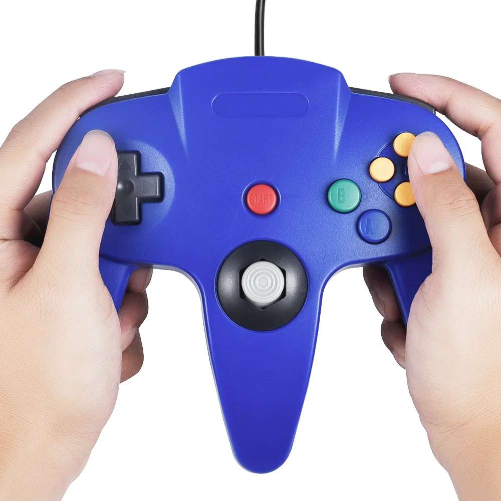 Геймпад для Nintendo N64 проводной игровой джойстик N64|Геймпады| |