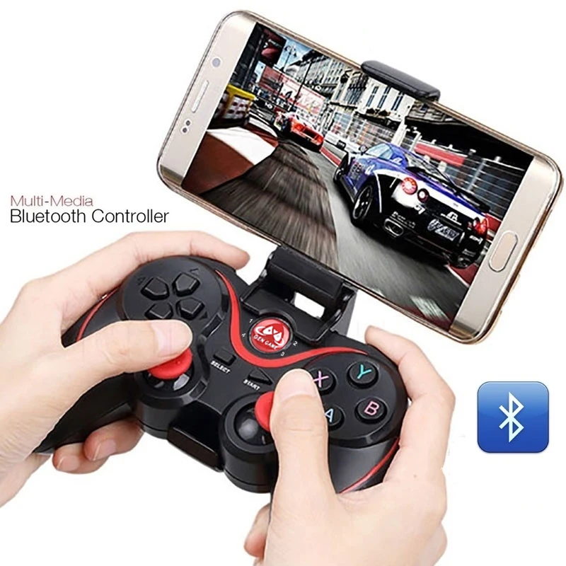 Игровой контроллер беспроводной Bluetooth геймпад для телефона планшет джойстик ПК