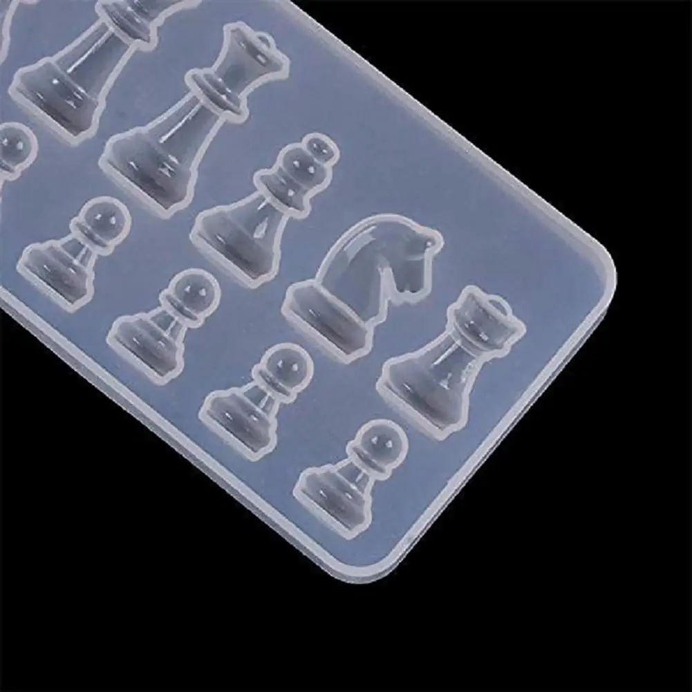 

Internation Chess Silicone Mold DIY Drops Crystal Epoxy Resin Mould Pendant Gift Accessories Handmade Toys