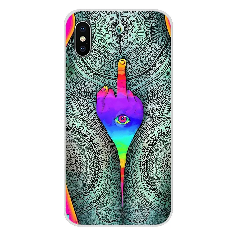 For Apple iPhone X XR XS 11Pro MAX 4S 5S 5C SE 6S 7 8 Plus ipod touch 5 6 Silicone Shell Cover Hamsa Hand of Fatima Shining Cute | Мобильные