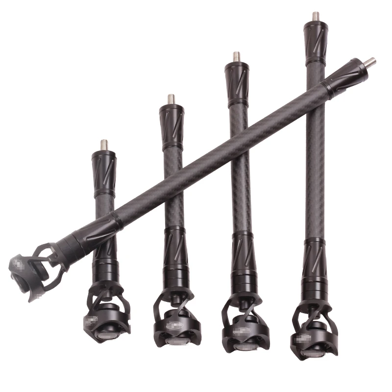 

6/8/10/12/15Inch Archery Carbon Stabilizer Balance Rod Side Extender Bar Damping For Bow Shooting Training Archery Accessories