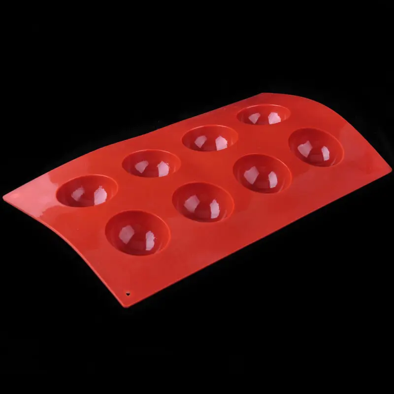 8 полушариковая Сфера силиконовая форма для торта шоколада выпечки мыла | Дом и