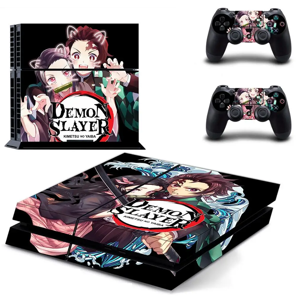 Наклейка Demon Slayer Kimetsu no Yaiba для PS4 стикеры s Skin PS 4 наклейки PlayStation консоль Скины