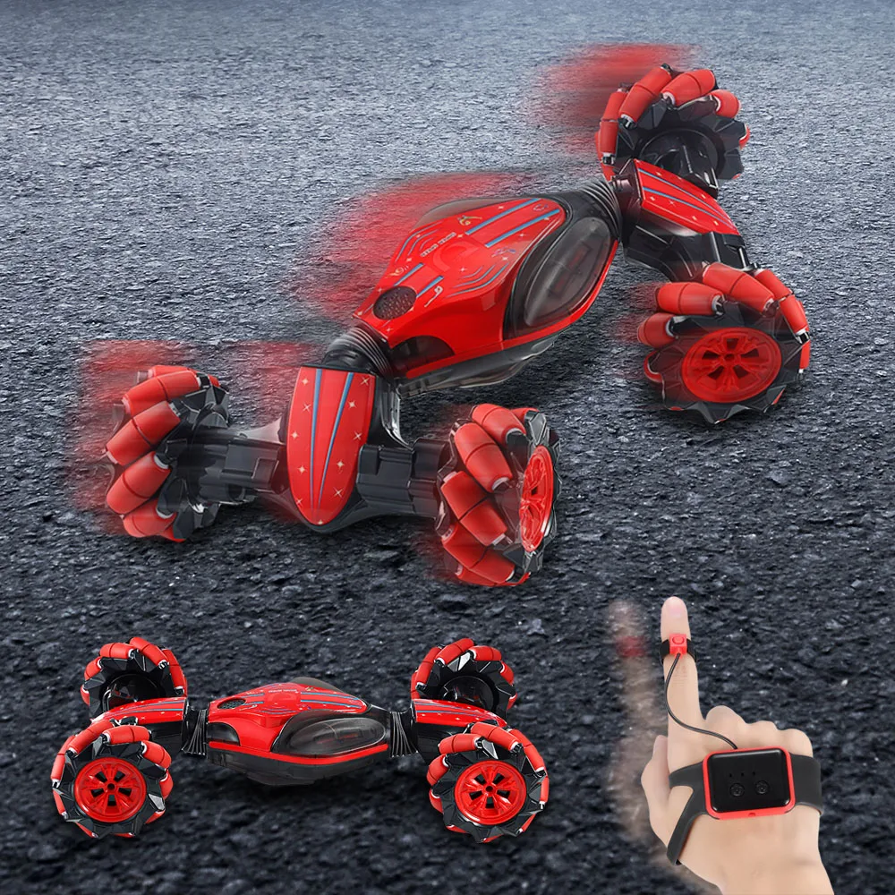 2 4 ГГц 4WD RC трюк автомобиль бездорожье скалолазание игрушки светильник