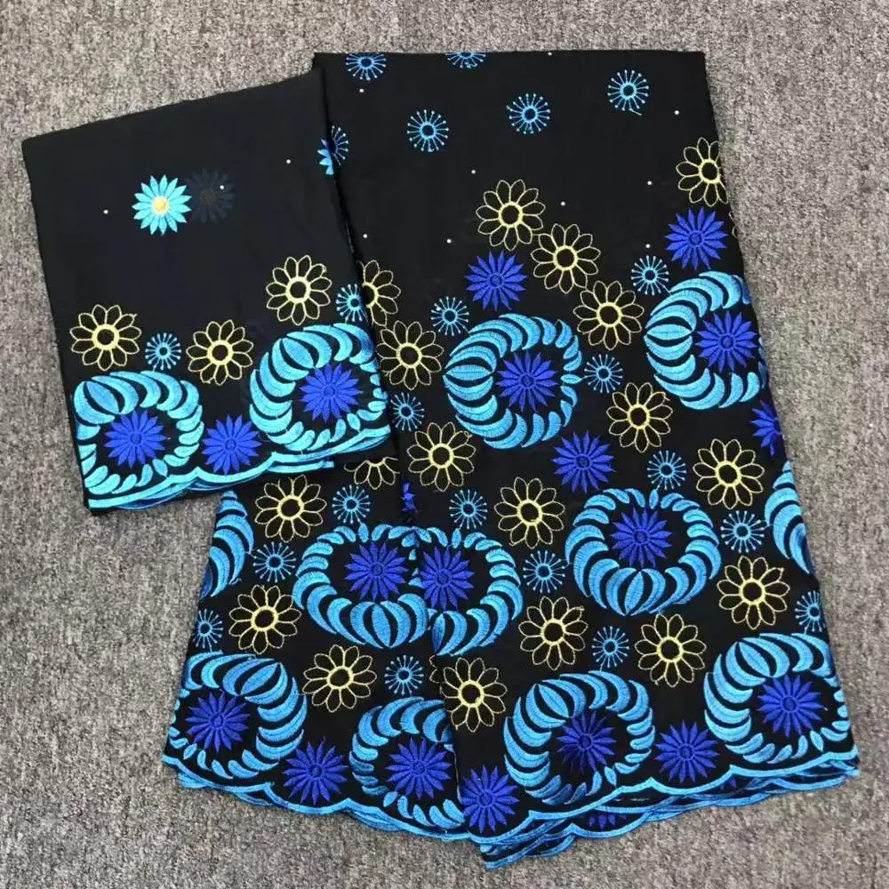 Африканская кружевная ткань высокого качества хлопковое кружево для женщин 100%