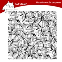 abstract pattern transparent clear stamps for scrapbooking card making photo album silicone stamp diy decorative crafts