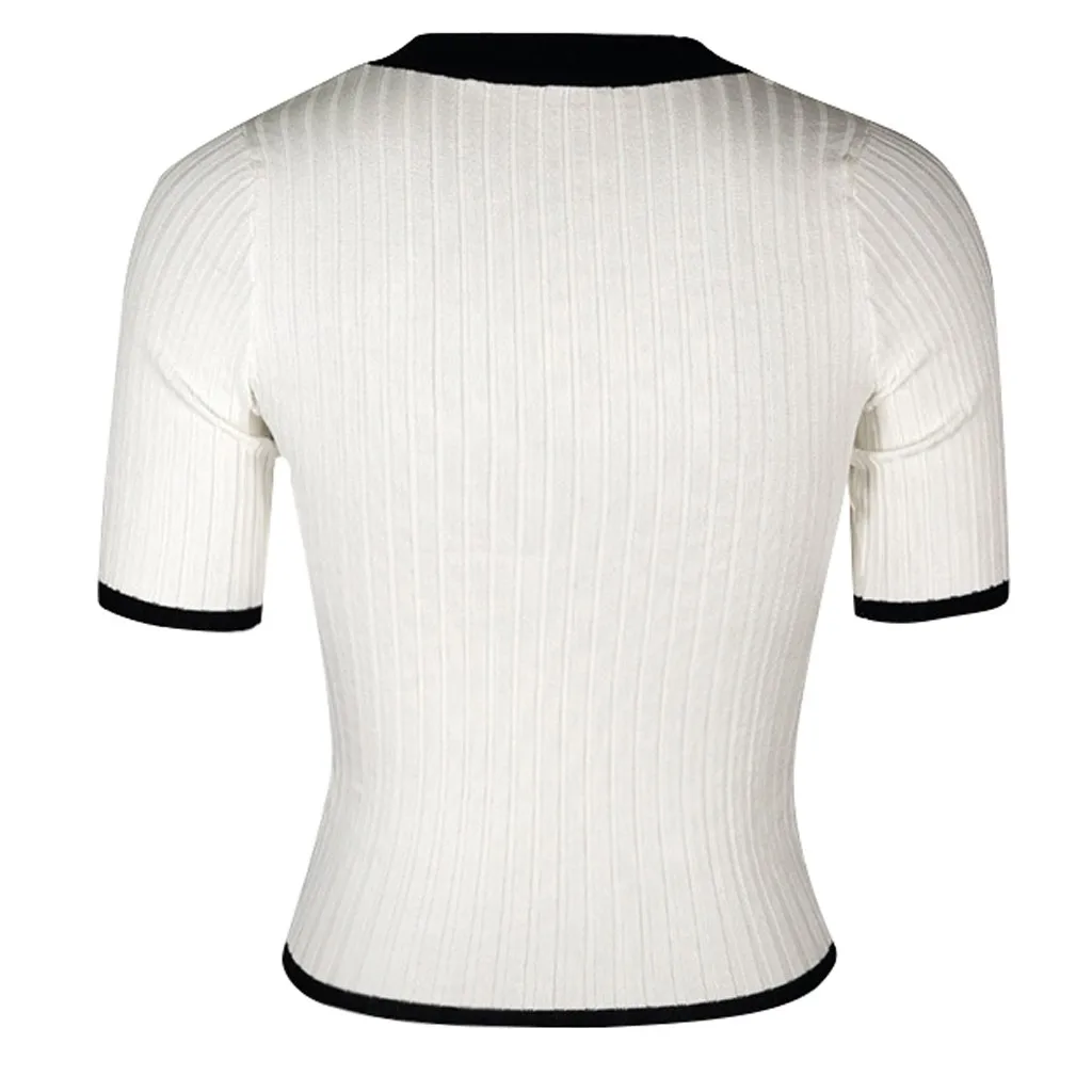 Футболка riverdale женская рубашка модные женские летние сексуальные вязаные топы в