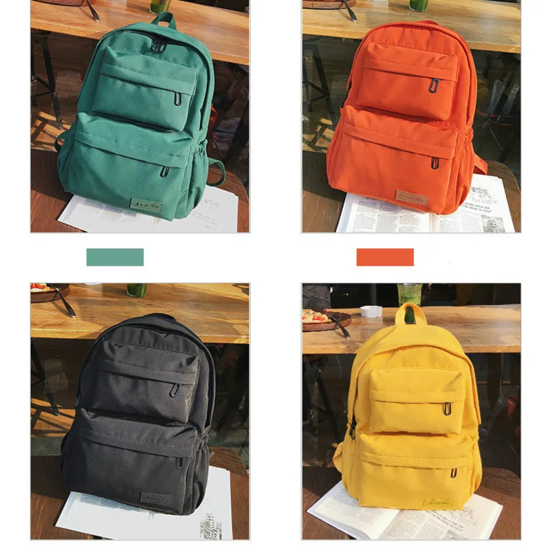 

Female School Bags For Teenage Girls 2020 Nylon Travel Backpack Women Mochilas Sac A Dos Ladies Laptop Rucksack Men Bag Pack