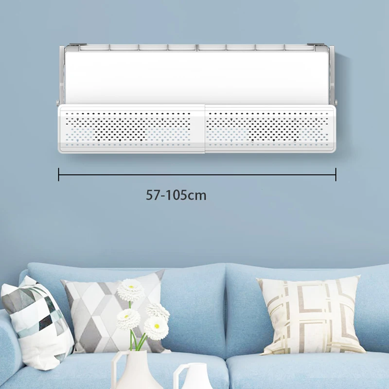 

Air Conditioner Cover Windshield Air Conditioning Deflector Baffle Shield Wind Guide Anti-Wind Shield