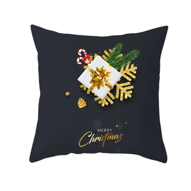 1 шт. красивая рождественская наволочка для подушки женщин и мужчин квадратная