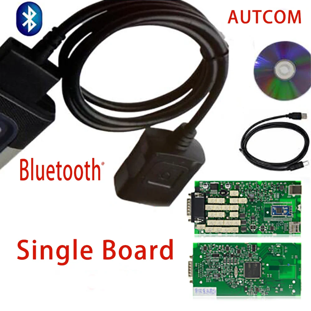 2017 3 зеленая плата с одной печатной платой Bluetooth V3.0 реле NEC Real 9241A Chip FTDI Multidiag Pro + TCS