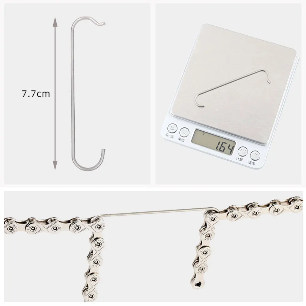 TOOPRE 304 Нержавеющая сталь MTB цепь для дорожного велосипеда крючки станок и