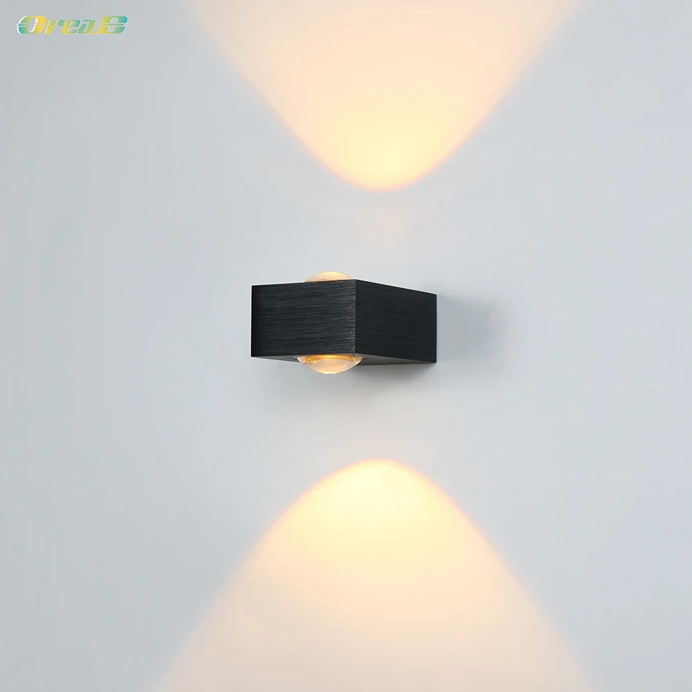Светодиодные комнатные Настенные светильники без проводов настенные лампы для