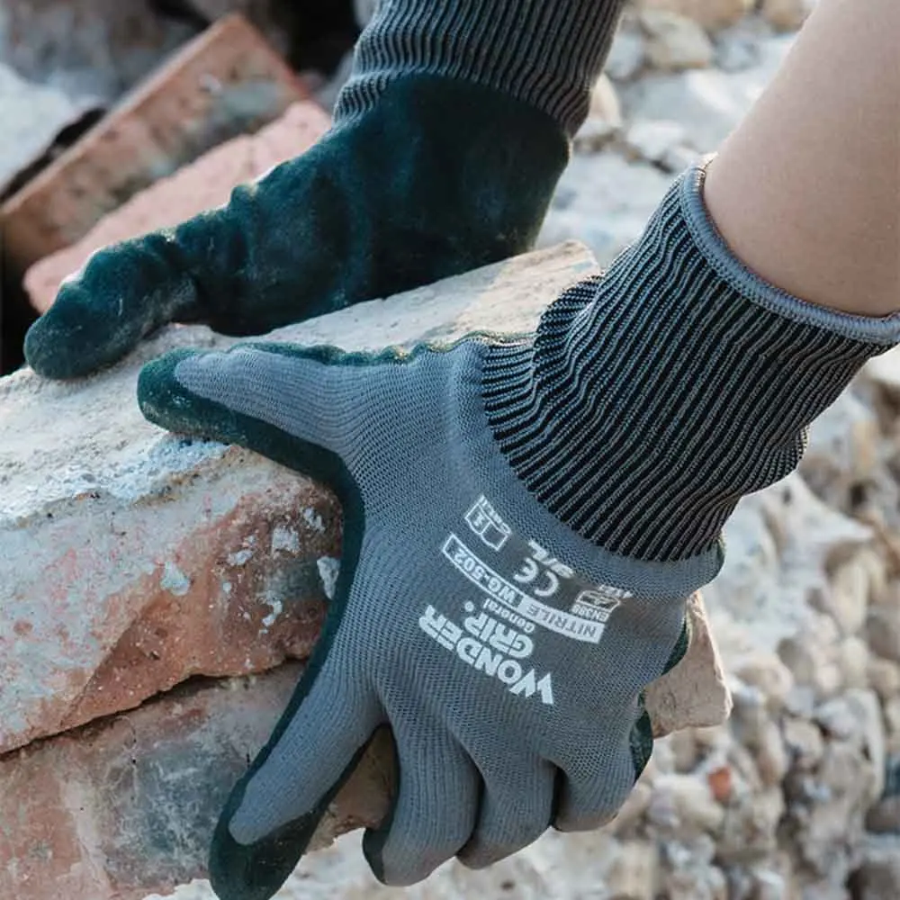 Садовые перчатки нитриловые резиновые для садоводства легко копаются и