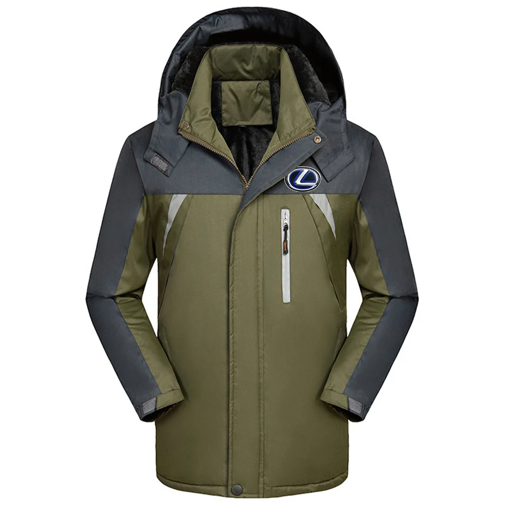 

Lexus - Thick Outdoor Windbreaker,Waterproof,Mountaineering Sticker,Popular and Comfortable Clothing,New Winter 2021 Collection