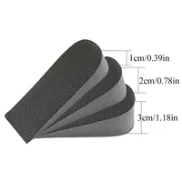 invisible height increased insoles heel pads orthopedic insoles soft anti slip foot insoles 123cm lift insole dress in socks
