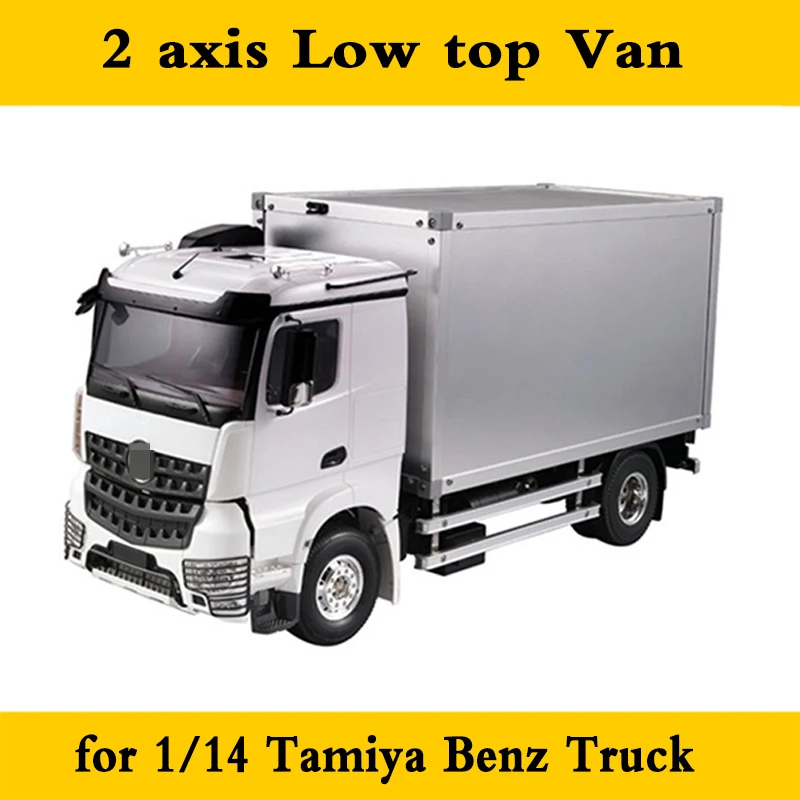 

2-осевая Задняя панель для 1/14 Tamiya RC Truck Car Benz Diy