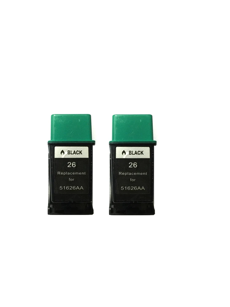4x compatible for hp26 ink cartridges replace 26 C51626A DeskJet 200/320/340/400/500C/505K/540 | Компьютеры и офис