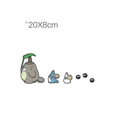 Кавайная наклейка в виде моего соседа Тоторо для автомобиля велосипеда