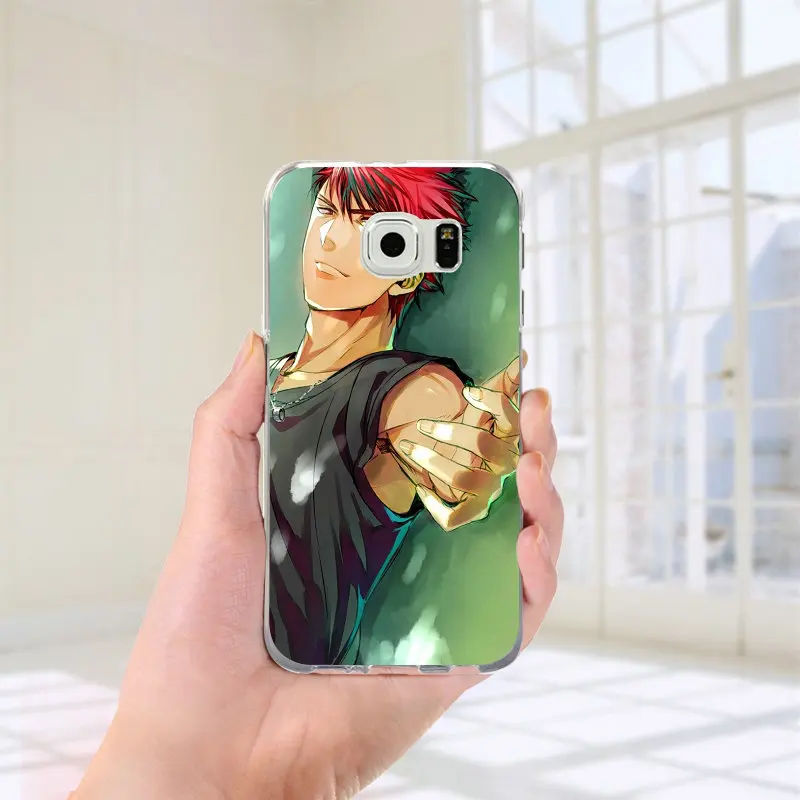 Soft Silicon Phone Case for Samsung Galaxy S2 S3 S4 S5 Mini S6 S7 S8 S9 S10 Edge Plus Lite Note 8 9 Kagami Kuroko No Basket | Мобильные