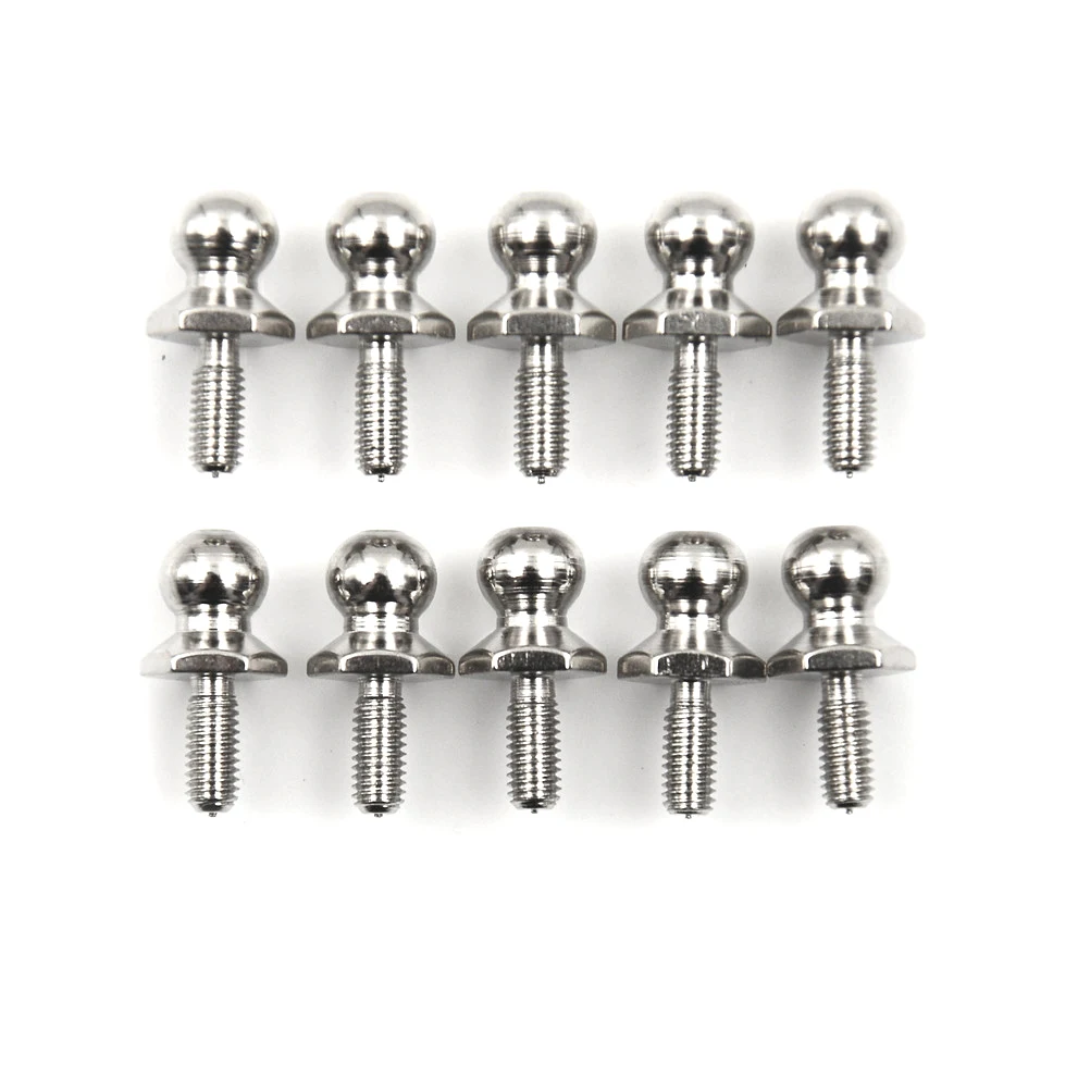 

10Pcs HSP Ball Head Screw For RC 1/10 Model Car Buggy Truck Spare Parts Wholesale