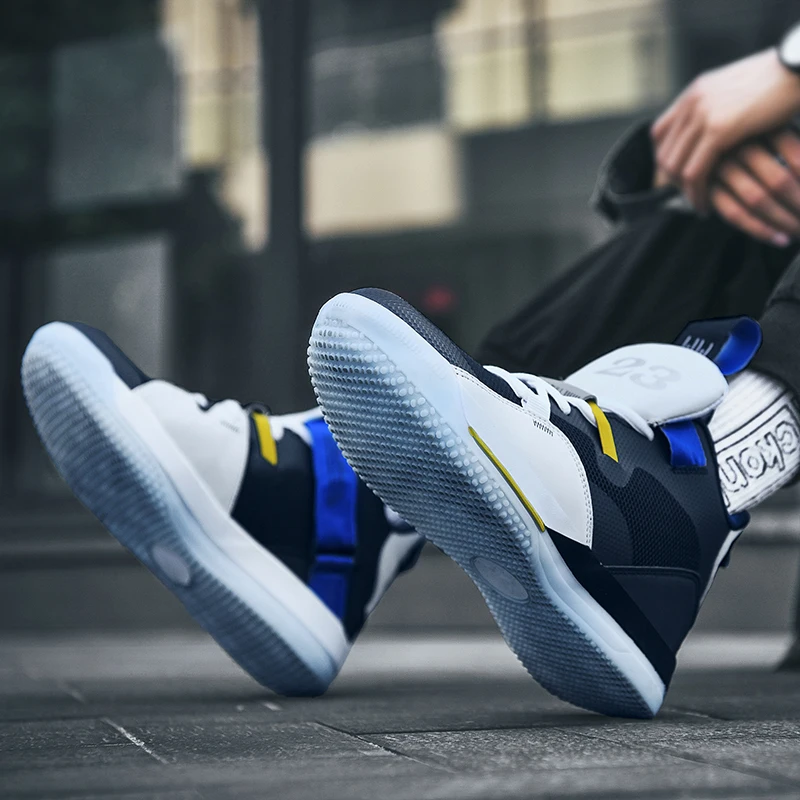 Профессиональные мужские молодежные баскетбольные тренировочные ботинки для