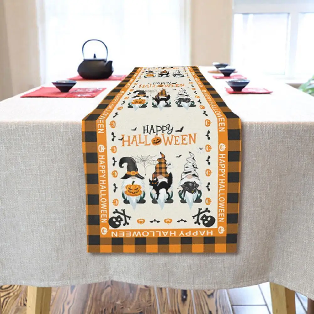 

Скатерть для стола в виде тыквы на Хэллоуин, 46*183 см