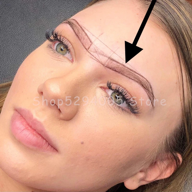 Microblading MAPPING STRING Pre-Inked брови маркер нить татуировки брови на точка 10 м MPRO нет необходимости пигментного позиционирования инструмент