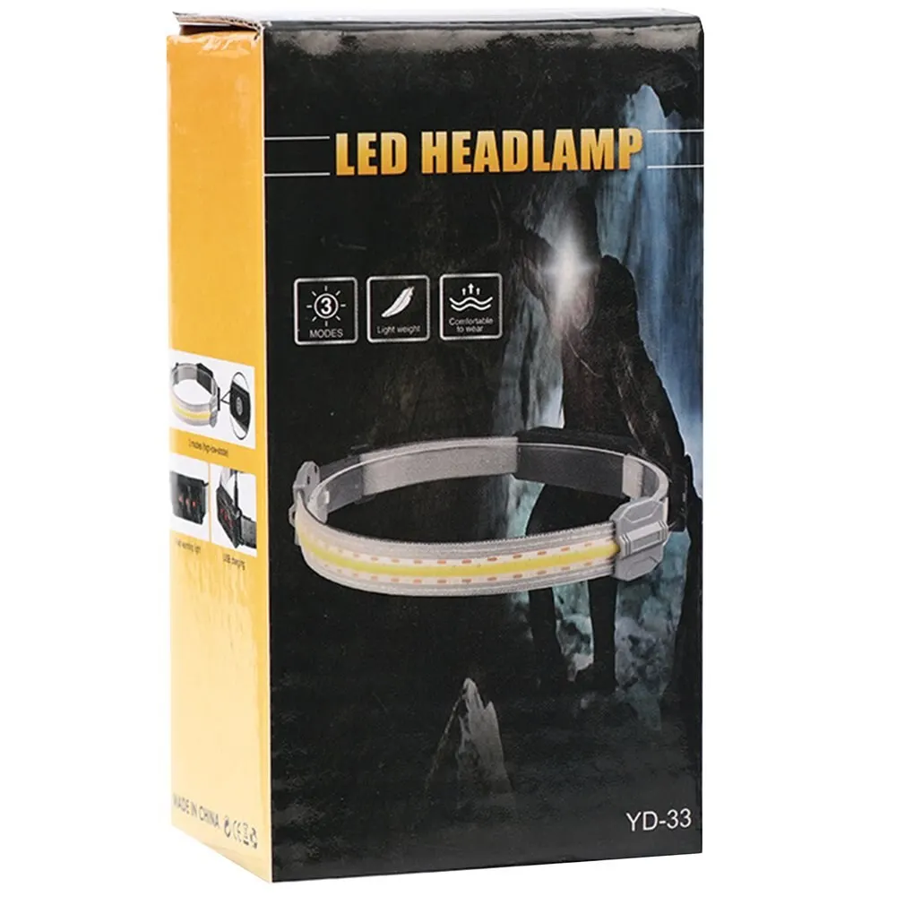 

Headlamp Flashlight Brightest Led Rechargeable And Waterproof Outdoor Headlights For Running With Red Light