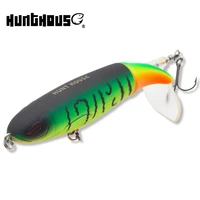 hunthouse whopper plopper popper lures with unique rotatable soft tail 9cm 11cm 13cm artificial 2020 hard tackle lw114