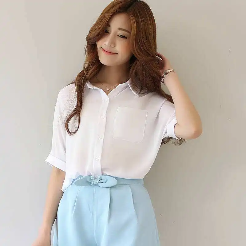 

2020 Women Short Sleeve Shirt Top Garment gray