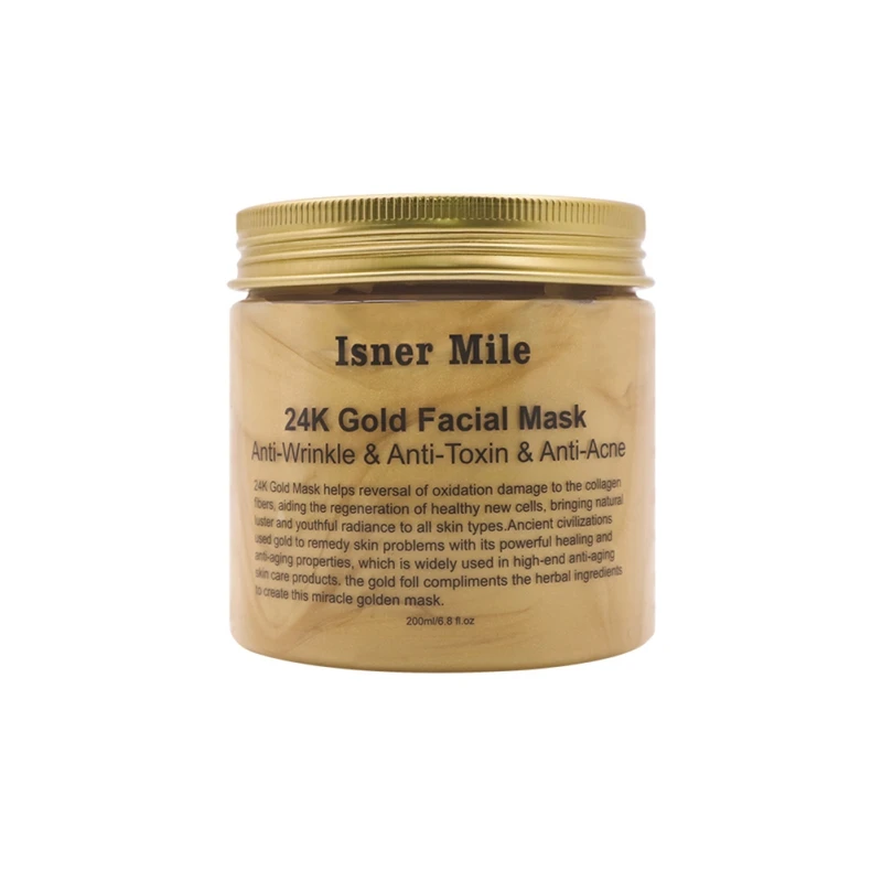 

200ml 24K Gold Bone Collagen Facial Mask Anti-Aging Acne Treatment Washable Moisturizing Anti-Toxin Depth Replenishment