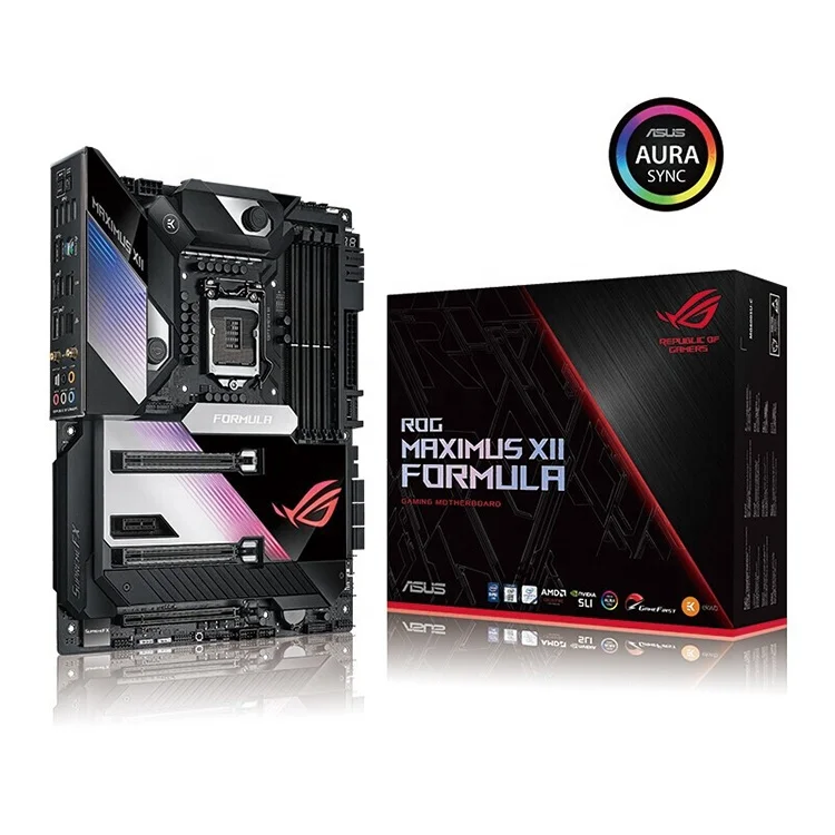 

ASUS ROG Maximus XII Formula Z490 (WiFi 6) LGA 1200 (Intel 10th Gen) ATX Gaming Motherboard In Stock