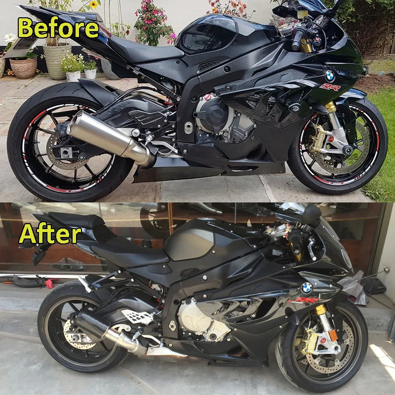 Выхлопная система мотоцикла глушитель наконечник из углеродного волокна задняя