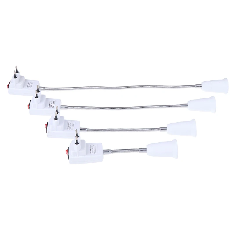 Гибкая лампа E27 адаптер для лампы удлинитель конвертер настенный держатель