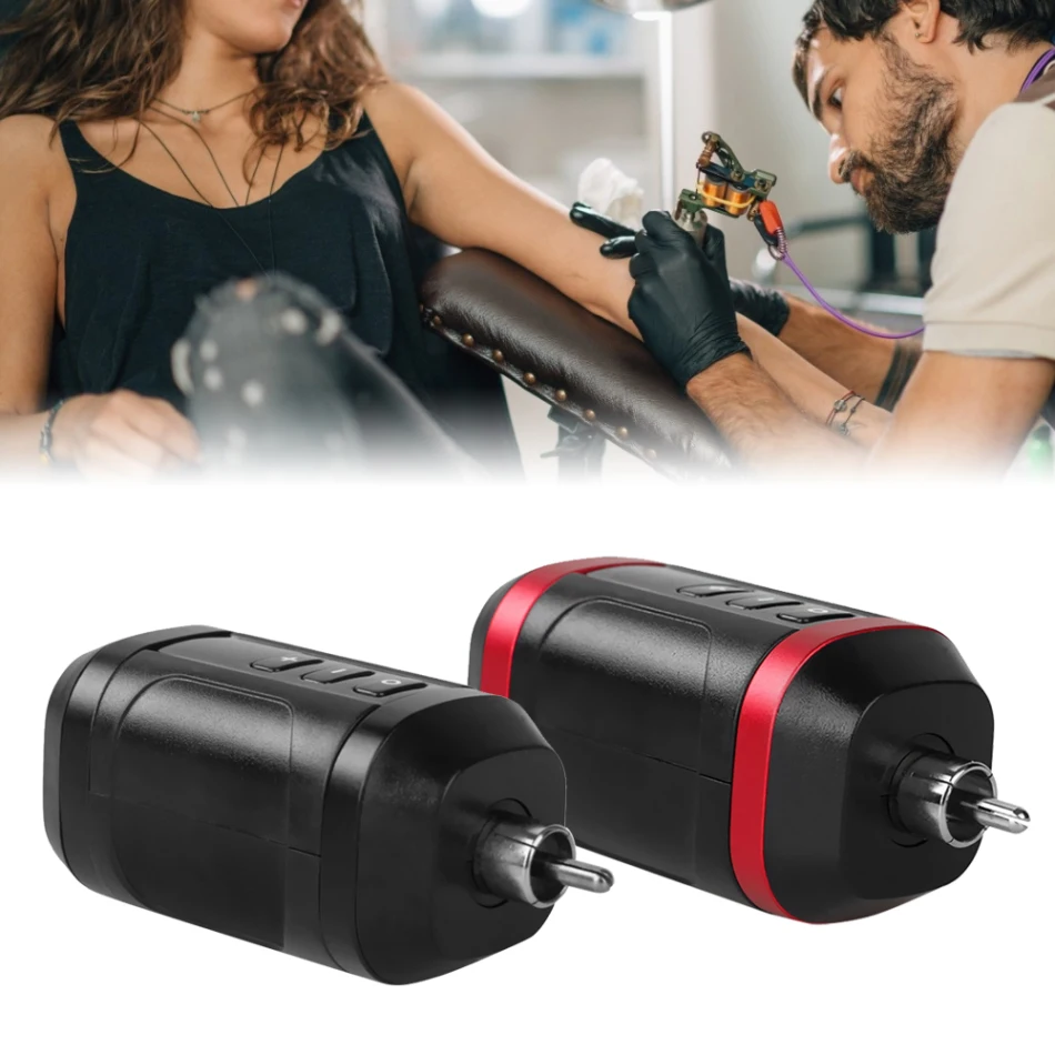

Блок питания для тату-машинки, RCA, DC, с функцией быстрой зарядки