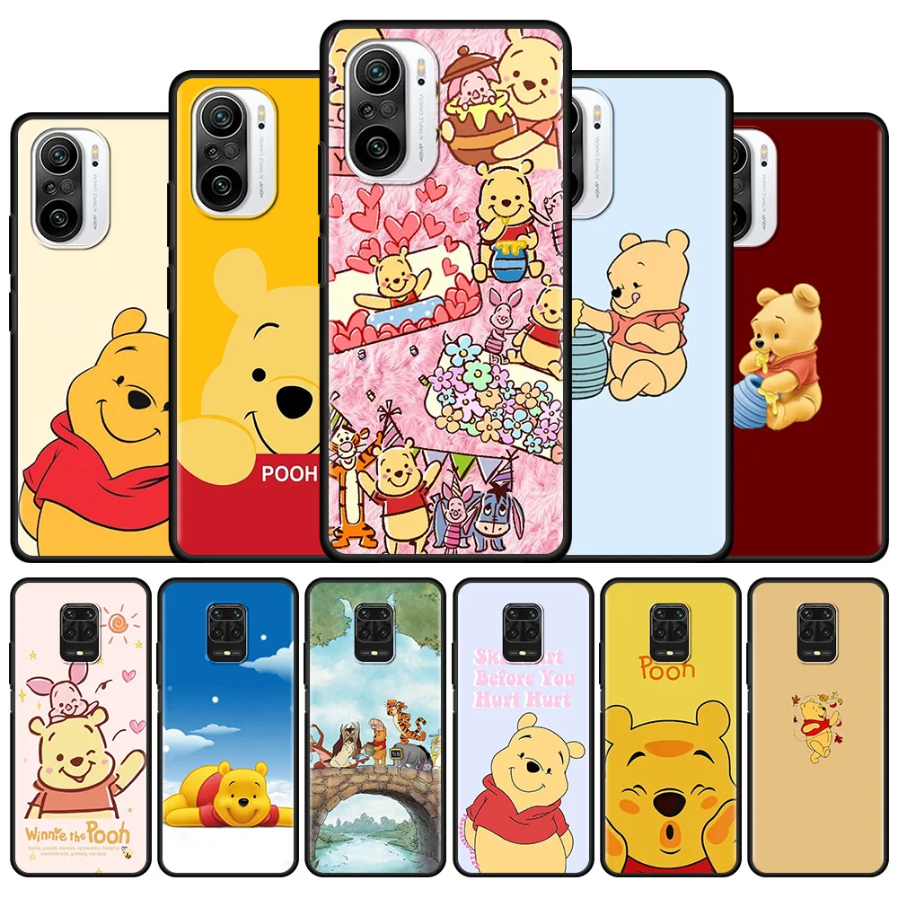 

Роскошный чехол Winnie для Xiaomi Redmi Note 9S 9 8 10 Pro, Корпус 7 K40 9A 9C, корпус, модная сумка