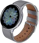 Ремешок кожаный для Samsung Galaxy Watch 3 41 мм 45 мм Active 2 44 мм 40 мм Gear S3, браслет для Galaxy Watch 46 мм 42 мм, 22 мм 20 мм