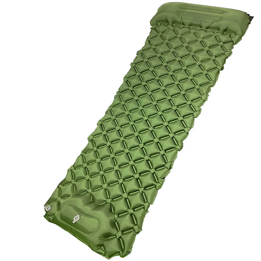 

Air Mattress Camping Sleeping Mat Inflatable Inflatable Moisture-Proof Cushion Outdoor Travel Pad Folding Bed