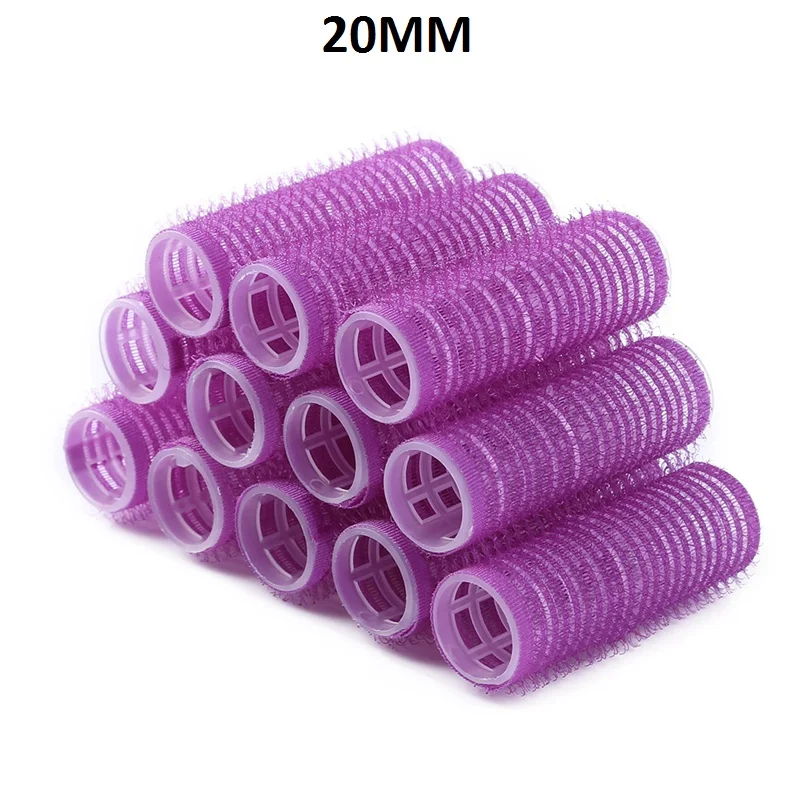 02 12pcs 2/12 шт большие ролики волос губки сжатия собственной личности для завивки волос Ролики для DIY Локон Волос Стайлинг Инструмент для скручивания дома Применение бигуди для волос - Цвет: 02 12pcs