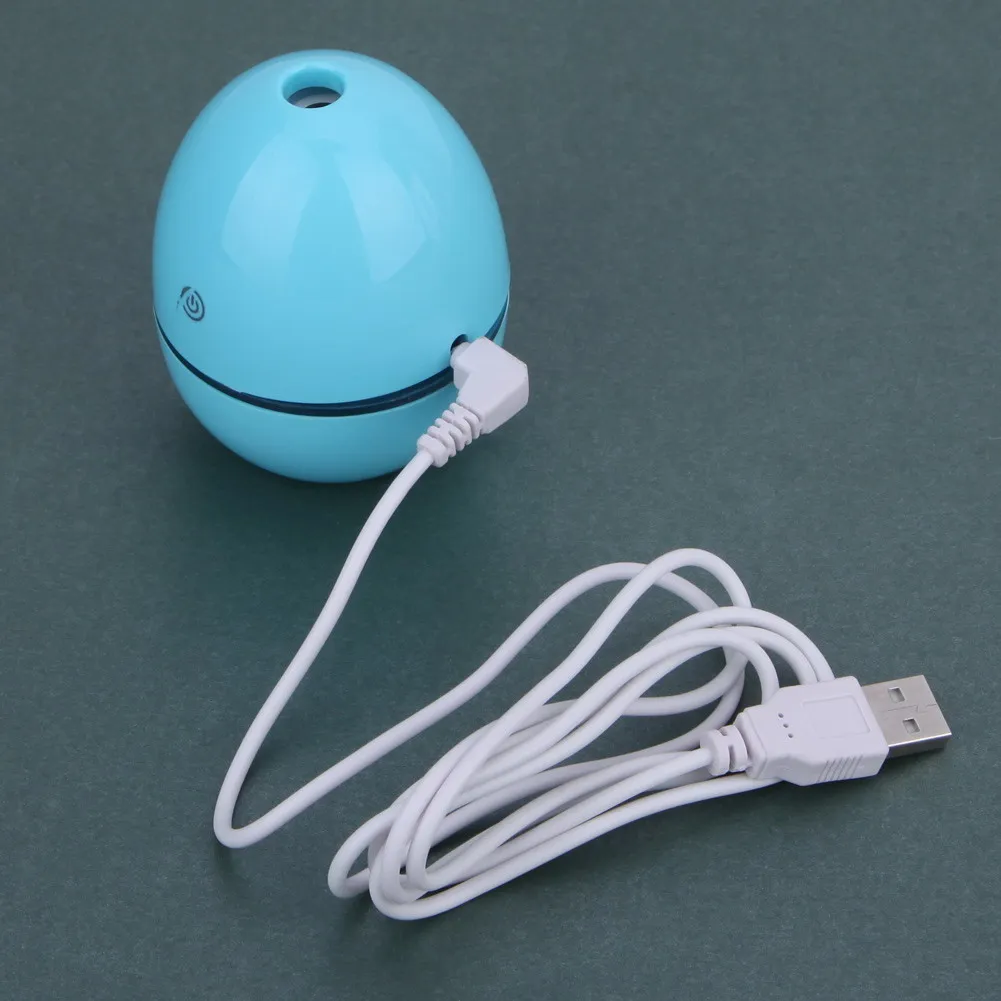 

Mini Portable Aromatherapy Portable USB Rechargeable Ultrasonic Humidifier Mist Maker Egg Shade Mute Home Car Humidifier