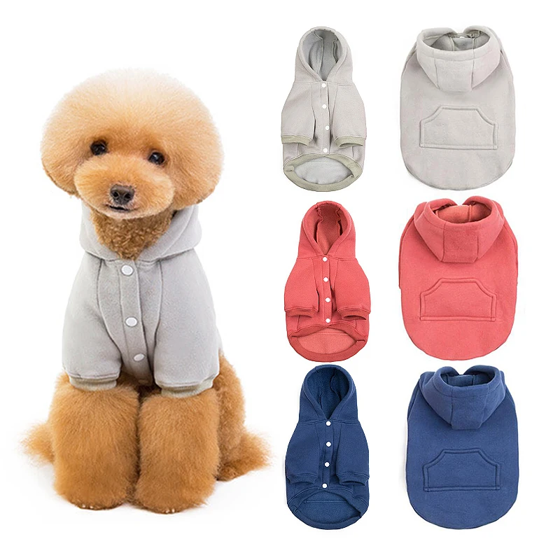 

Warm Pets Dogs Clothing winter Soft Cotton Pet Clothes For Small Cat Fleece Sweater Dogs Yorkshire Ropa Para Perro Cat Clothing