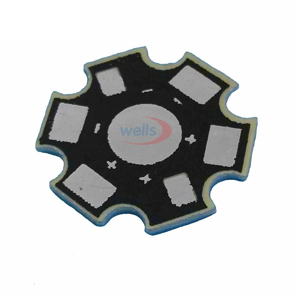 Высококачественный Звездный Радиатор 25 ~ 500 шт. Высокая мощность 1 Вт 3 5 Ватт