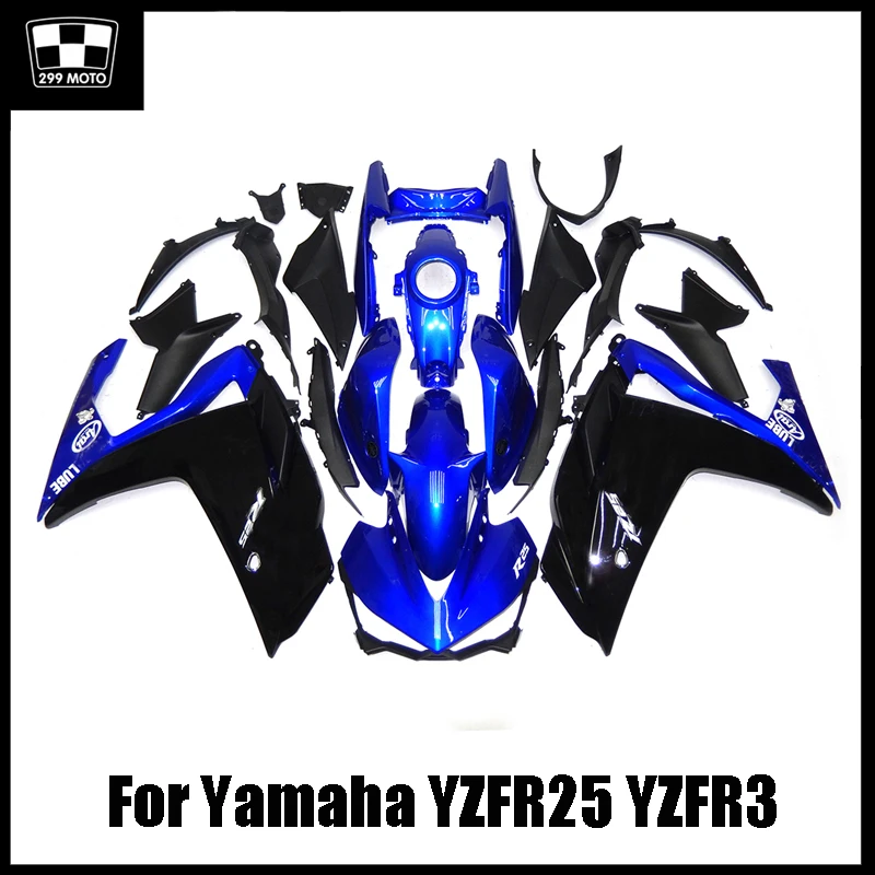 

Для YAMAHA YZFR25 YZFR3 2015 2016 2017 2018 ABS Инжекционный комплект обтекателей, мотоцикл R25 R3 15 16 17 18 Полная защита корпуса автомобиля